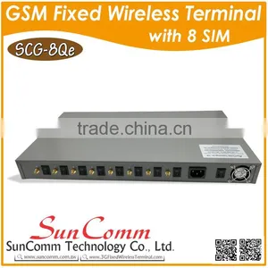 SCG-8Qe 8 SIM GSM Fixed Wireless Terminal/Gateway Support PBX thumbnail-1