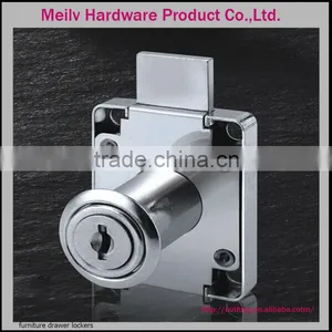2016-2017 Chrome Finish and Nickel Finish Furniture Hardware Cabinet Iron Locks thumbnail-1