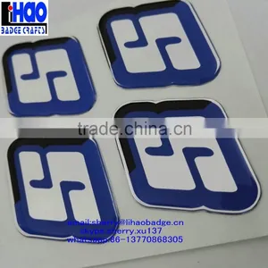 2016 OEM Transparent Soft Epoxy Resin Label Sticker thumbnail-3