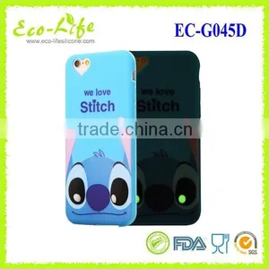 3D Cartoon Luminous Silicone Phone Cover For for I 5/6/s/plus thumbnail-6