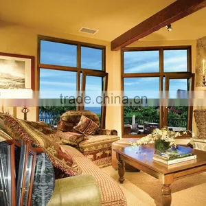 Hot Sales High Quality Aluminum Wooden Window thumbnail-1