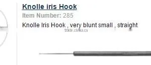 Knolle Iris Hook thumbnail-1