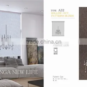 Laser -cut Roller Blinds Fabric /panel Screen Fabric /translation Shade Fabric thumbnail-5