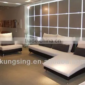 Types of l Shaped Genuine Leather Sofa Set thumbnail-1