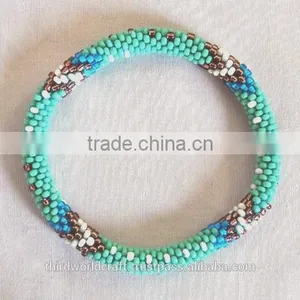 Rollover Glass Bead Bracelets thumbnail-5