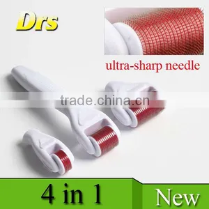 Original 4 in 1 Dermaroller With 1.0mm Needle for Face and Body Care thumbnail-6