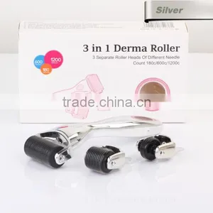 3 in 1 Microneedles Derma Roller for Hair Loss Treatment thumbnail-1