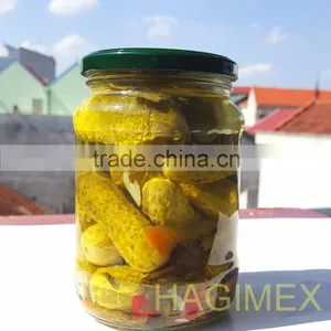 Best Selling Pickled Cucumbers in Jar, Gherkins Made in Vietnam - Ask for Quotation! Info@hagimex.com thumbnail-1