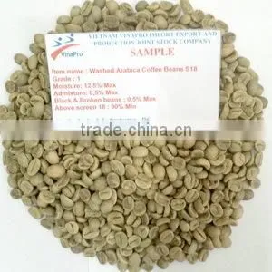 VIETNAM WASHED ARABICA COFFEE BEANS thumbnail-1
