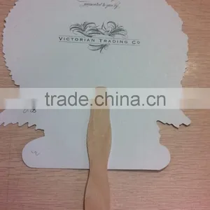 Paper Fan,Promotional Paper Fans, Branded Fans, Printed Hand Fans thumbnail-1