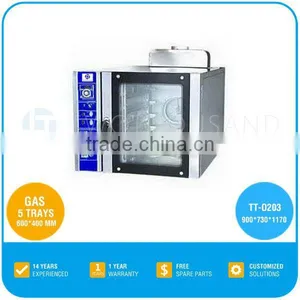 2017 Hot Sale Best Gas Convection Oven - Gas, 5 Trays, All S/S, TT-O203 thumbnail-1