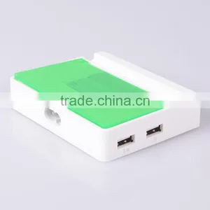 3.1A Fast Charging Mobile Phone Stent Dual Usb Charger thumbnail-1