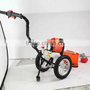 TUOGE Hand Push Brush Cutter With Wheels With CE thumbnail-2