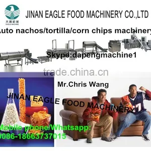 Breakfast Cereal Corn Flakes Processing Line , Chocolate Chip Bread Machine thumbnail-5