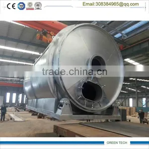 Economic Applicable Used Tires Refine To Oil Machinery By Pyrolysis Way 12-15 Tpd thumbnail-1