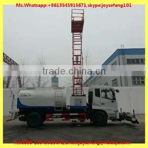 10000Liters High Pressure Road Washer Truck With Hydraulic Lifting thumbnail-2