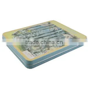 New Item Print Flat Tin Box thumbnail-1