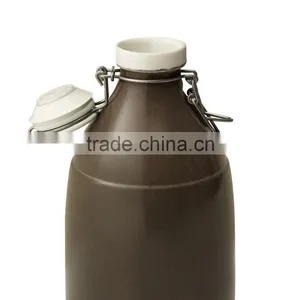 Wholesale Ceramic Black Growlers 64oz, Ceramic Beer Growler thumbnail-3