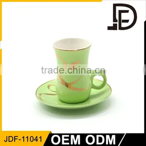 Ceramic Promotional Cawa Coffee Cup Cafe , Arabic Coffee Sets for Turkish thumbnail-1