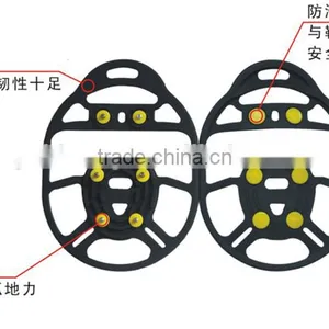 2016 New Design 6 Teeth Non-slip Silicone Crampons for Snow and Rain Weather thumbnail-2