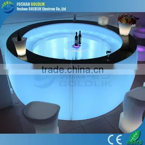 LED Round Bar Counter With Sound Control Function thumbnail-6