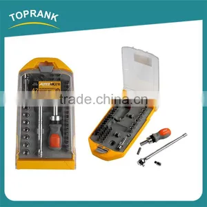 42pcs Screwdriver and Socket Set, Professional Combination Ratchet Socket Set thumbnail-1