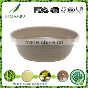 Garden Supplies Attractive Colorful Bamboo Fiber Flower Pot thumbnail-2