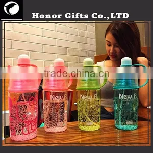 Private Logo Camping Plastic Mist Spray Water Bottle With Spray thumbnail-2