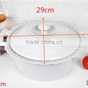 Ceramic White Bakeware thumbnail-3