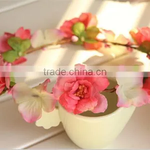 High Quality Bohemian Style Floral Flower Rose Party Wedding Hair Head Wreaths thumbnail-2
