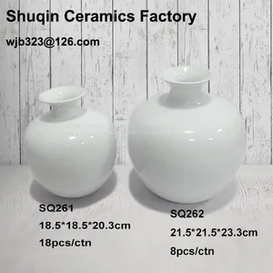 Home Decoration Ceramic Flower Vase Artificial Flower Vase Indoor Vase thumbnail-1
