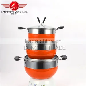 Good Design Economics Price Stainless Steel Pot Kitchenware Milk Pot Catering Hot Pot Table Equipment thumbnail-1