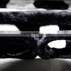 HOT Brand Black Throw Flannel Fleece Blanket 150x200cm With Luxury Brand Logo Shawl Nap Travel Blankets Couverture Polaire Manta thumbnail-1