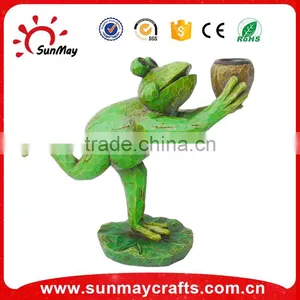 Polyresin Frog Planter Garden Figurine thumbnail-3