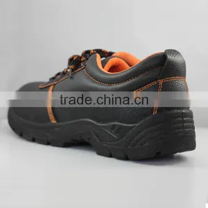 NMSAFETY CE S3 SRC Anti-static Waterproof Steel Midsole Cow Leather PU Injection Sole Work Safety Shoes thumbnail-4