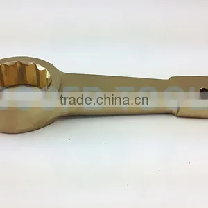Ring Slogging Spanner 14~185mm Hammer Striking Box Wrench Alloy Hand Tools thumbnail-1