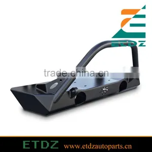 Brawler Lite Front Bumper With Brawler Bar & D-Ring Tabs for 07-16 Jeep Wrangler JK thumbnail-4