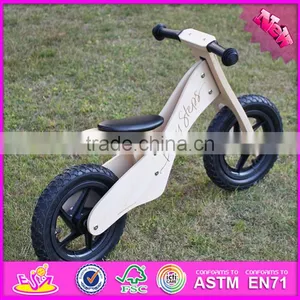 2016 New Design Log Color Wooden Balance Bike for Toddlers W16C155 thumbnail-5