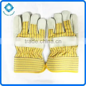 Cow Grain Leather Gloves Full Grain Leather Working Gloves thumbnail-1