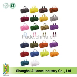 Liberty Bag NEW ECO Recycled Small Duffle Gym Workout Sports Tote Bags With Side Zipper Pockets and Adjustable Shoulder Straps thumbnail-6