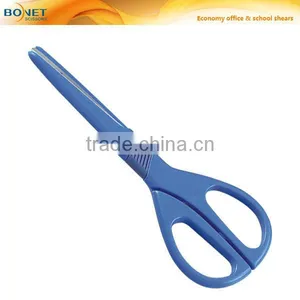 S65018 Certificated 6-3/4" Plastic Handle Office Easy Grip Scissors thumbnail-1