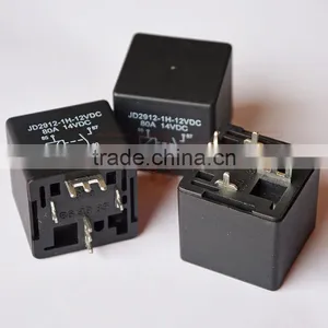 High Quality 12V 24V 36V 48V 72V 80 Amp PCB Relay SPST Relay With 4pin thumbnail-1