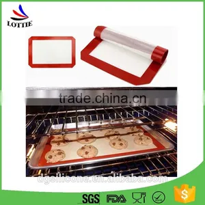 Low Price Food Grade Bbq Grill Mat Silicone Mats Heat Resistant Silicone Baking Mat thumbnail-3