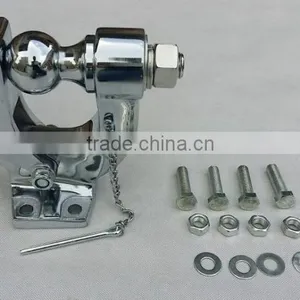 Off Road Acecssories Trailer Hook With Hitch Ball Stainless Steel thumbnail-3