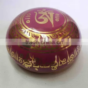Best Selling Symbolic Colored Tibetan Healing Meditation Singing Bowl thumbnail-4