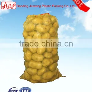PP Leno Mesh Bags for Potatoes With Drawstring and Logo thumbnail-1