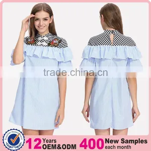 Cutwork Machine Embroidery Dress Designs for Women thumbnail-1