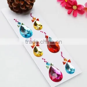 Crafts Gem Stickers, Well-being and Charming Crystal Stickers, Rhinestone Stickers thumbnail-1