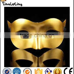 Multi-colors Wholesale Popular Party Solid Color Plastic Face Mask thumbnail-4
