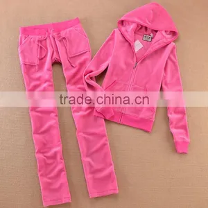 Factory Production Zipper Velvet Fleece Designs Cheaper Customs Wholesale Velvet Hoodies KM0673 thumbnail-1